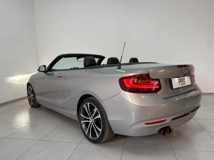 2017 BMW 220i CONVERT SPORT LINE A/T – Back Photo