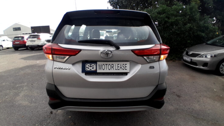 2018 TOYOTA RUSH 1.5 A/T – Back Photo