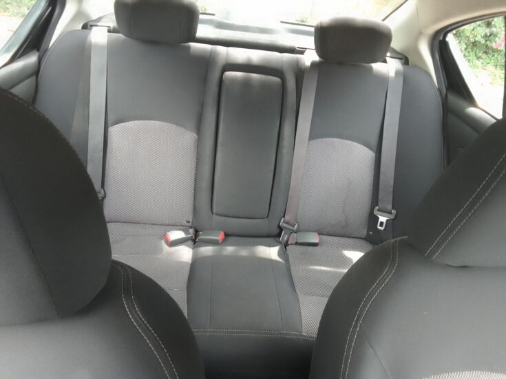 2019 NISSAN ALMERA 1.5 ACENTA MANUAL – Rear Seats