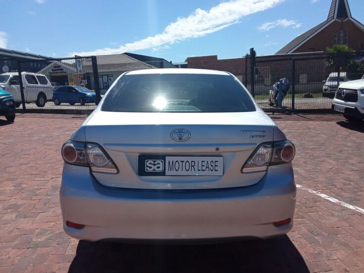 2019 TOYOTA COROLLA QUEST 1.6. – Back Photo