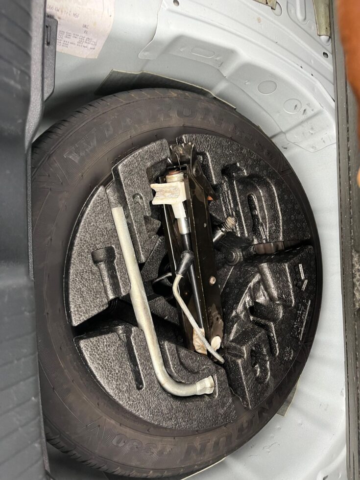 2019VW POLO 16 CONCEPTLINE – Spare Wheel