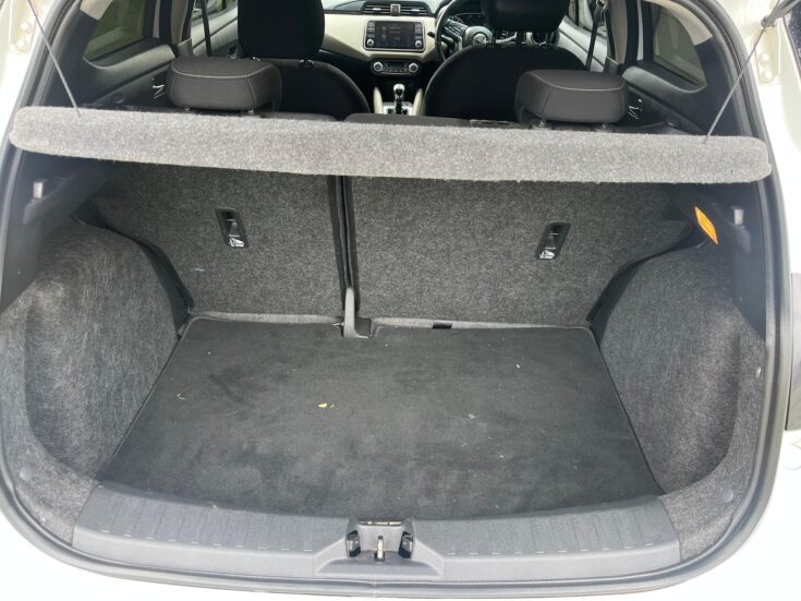 2020 NISSAN MICRA 1.0T TEKNA – Boot / Loadbin