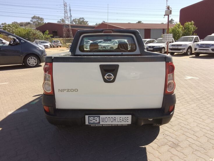 2020 NISSAN NP200 1.6 A/C SAFETY PACK P/U S/C – Back Photo