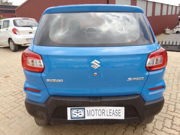 2020 SUZUKI S-PRESSO 1.0 GL+ – Back Photo