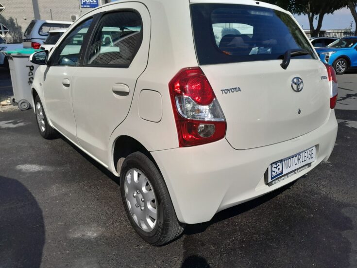 2020 TOYOTA ETIOS 1.5 Xi 5DR – Back Feature Photo
