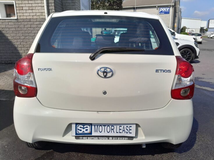 2020 TOYOTA ETIOS 1.5 Xi 5DR – Back Photo