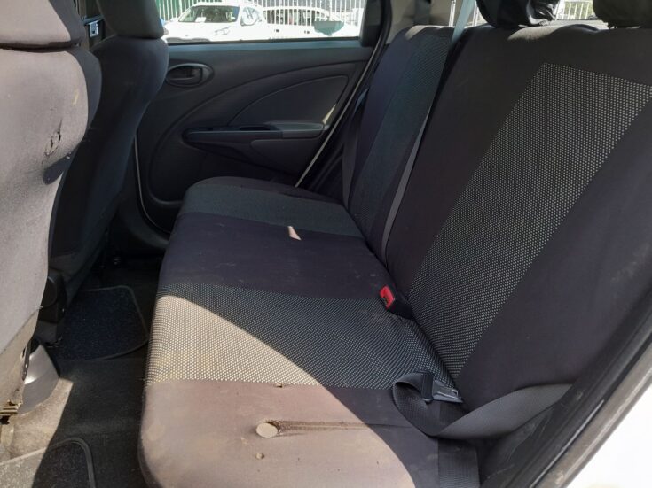2020 TOYOTA ETIOS 1.5 Xi 5DR – Rear Seats