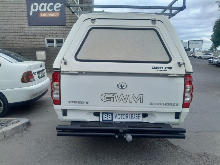 2021 GWM STEED 5 2.2 MPI SAFETY P/U S/C – Back Photo