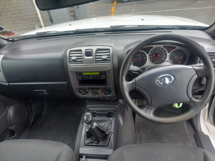2021 GWM STEED 5 2.2 MPI SAFETY P/U S/C – Interior