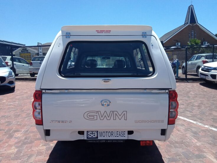2021 GWM STEED 5 2.2 MPi WORKHORSE P/U S.C – Back Photo