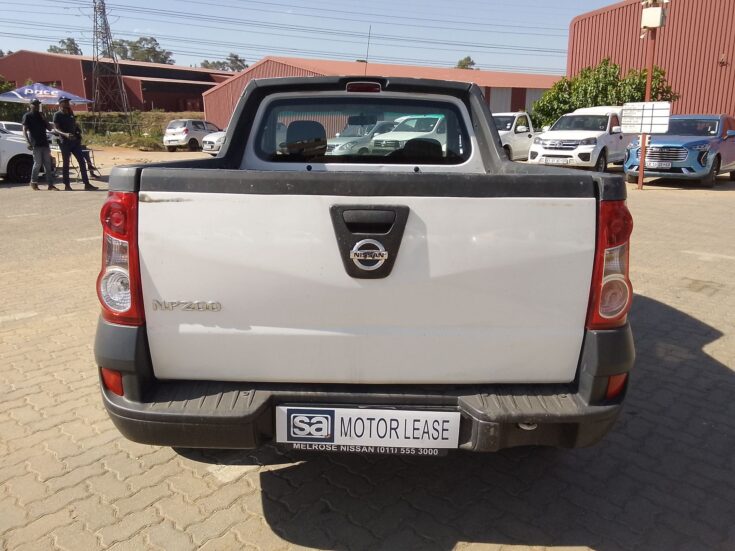 2021 NISSAN NP200 1.6 A/C SAFETY PACK P/U S/C – Back Photo