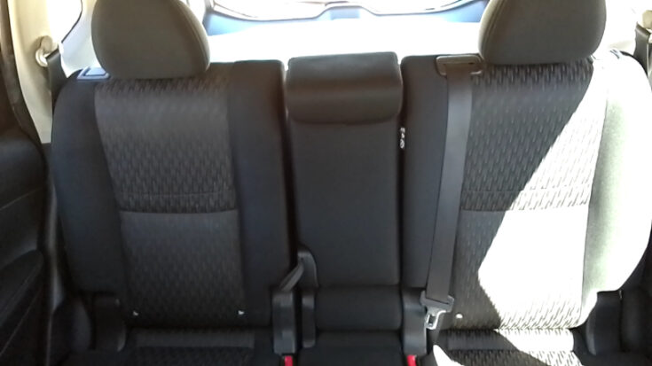 2021 NISSAN XTRAIL 2.5 ACENTA 4X4 CVT – Rear Seats