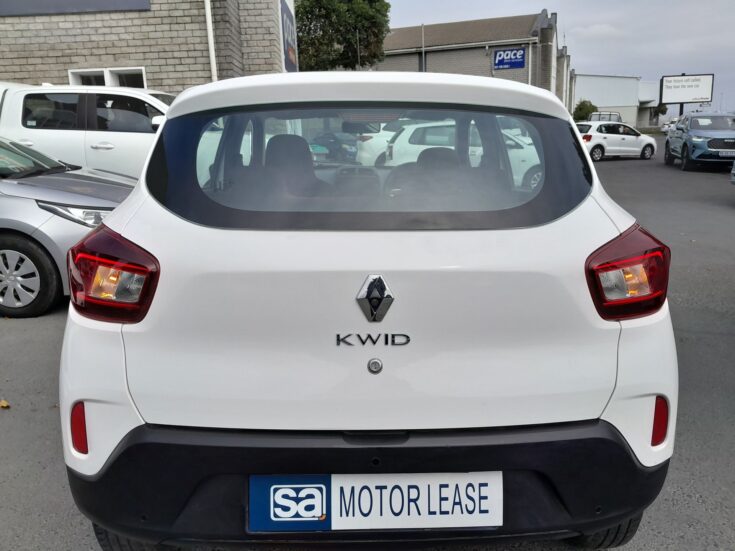 2021 RENAULT KWID DYNAMIQUE MANUAL – Back Photo