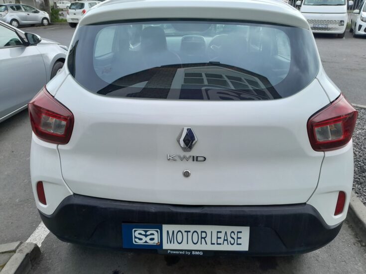 2021 RENAULT KWID DYNAMIQUE MANUAL – Back Photo