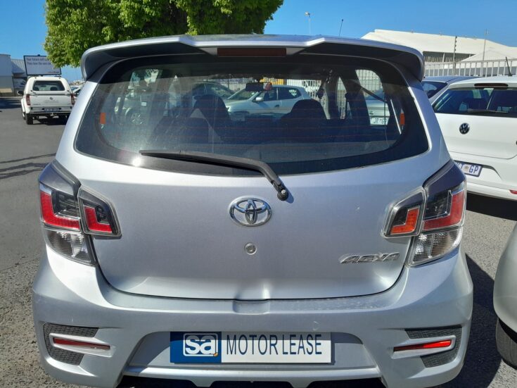 2021 TOYOTA AGYA 1.0 A/T – Back Photo