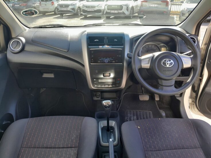 2021 TOYOTA AGYA 1.0 A/T – Dashboard