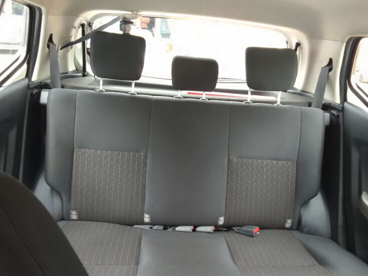 2021 TOYOTA AGYA 1.0 A/T – Rear Seats