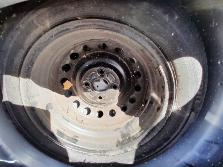 2021 TOYOTA AGYA 1.0 A/T – Spare Wheel