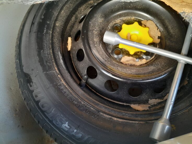 2021 TOYOTA AGYA 1.0 A/T – Spare Wheel