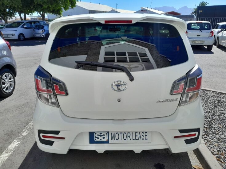 2021 TOYOTA AGYA 1.0 AT – Back Photo