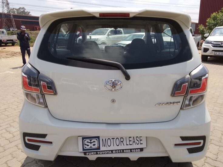 2021 TOYOTA AGYA AT – Back Photo
