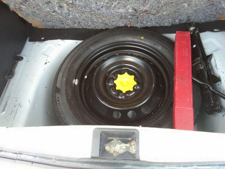 2021 TOYOTA AGYA AT – Spare Wheel