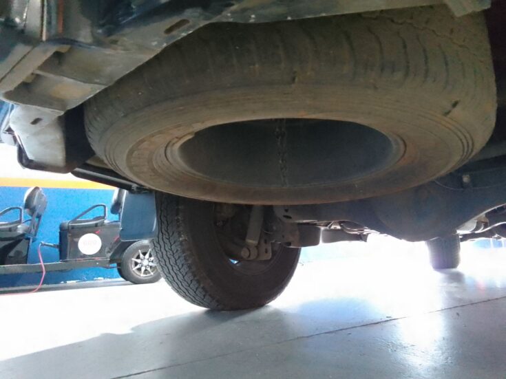 2021 TOYOTA FORTUNER 2.4GD-6 R/B A/T – Spare Wheel