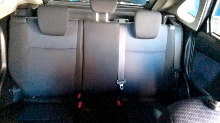 2021 Toyota Starlet 1.4 XI M/T – Rear Seats