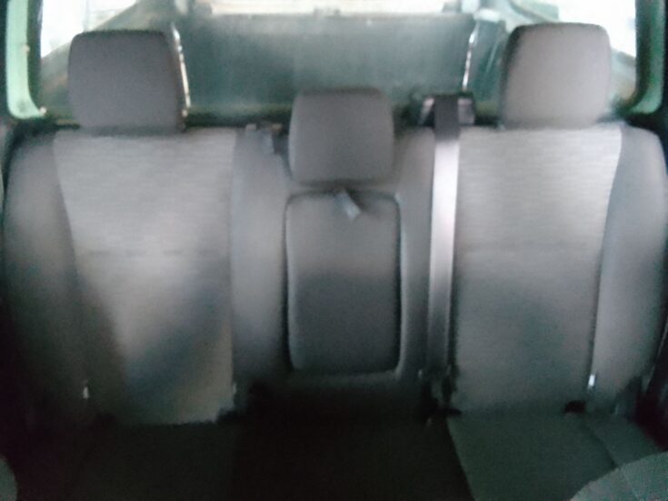 2022 FORD RANGER 2.2 TDCI P/U D/C – Rear Seats