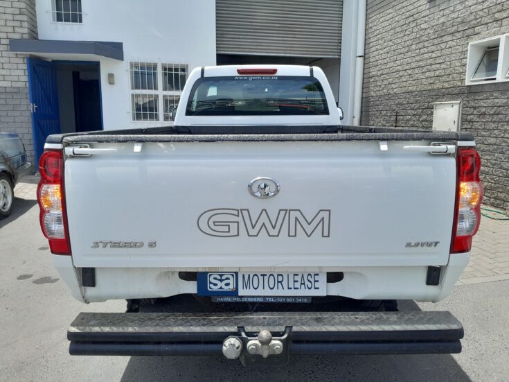 2022 GWM STEED 2.0 SINGLE CAB S 4X2 – Back Photo