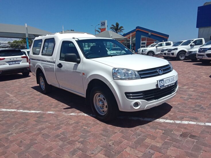 2022 GWM STEED 2.0 SINGLE CAB S 4X2 – Boot / Loadbin