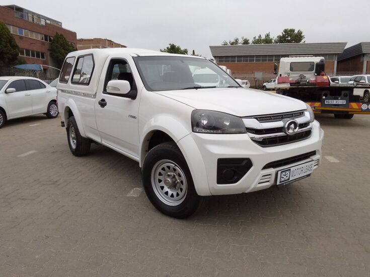 2022 GWM STEED 2.0 SINGLE CAB S 4X2 – Front Feature Photo