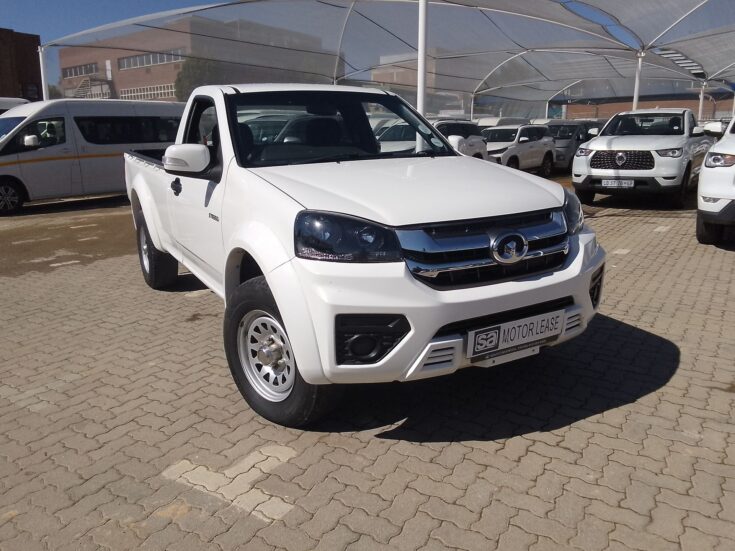2022 GWM STEED 2.0 SINGLE CAB S 4X2 – Front Feature Photo