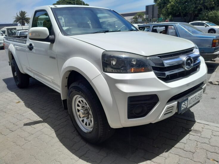 2022 GWM STEED 2.0 SINGLE CAB S 4X2 – Front Feature Photo
