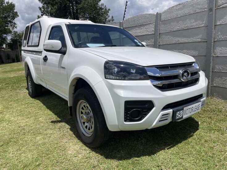 2022 GWM STEED 2.0 SINGLE CAB S 4X2 – Front Feature Photo
