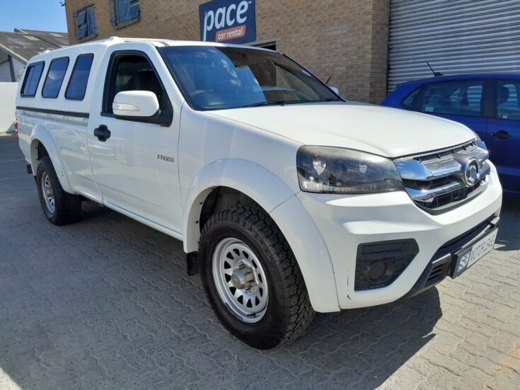 2022 GWM STEED 2.0 SINGLE CAB S 4X2 – Front Feature Photo