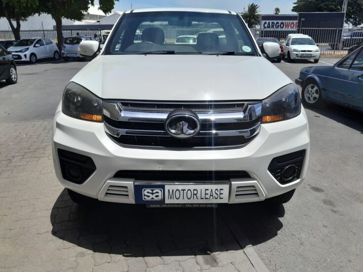 2022 GWM STEED 2.0 SINGLE CAB S 4X2 – Front Photo