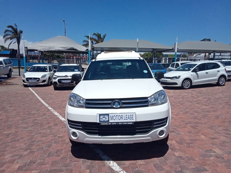 2022 GWM STEED 2.0 SINGLE CAB S 4X2 – Front Photo