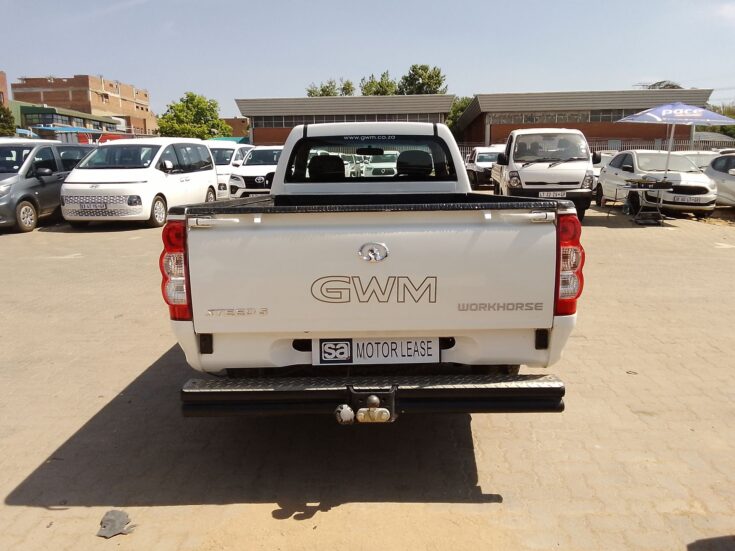 2022 GWM STEED 5 2.2 MPI WORKHORSE P/U S/C – Back Photo