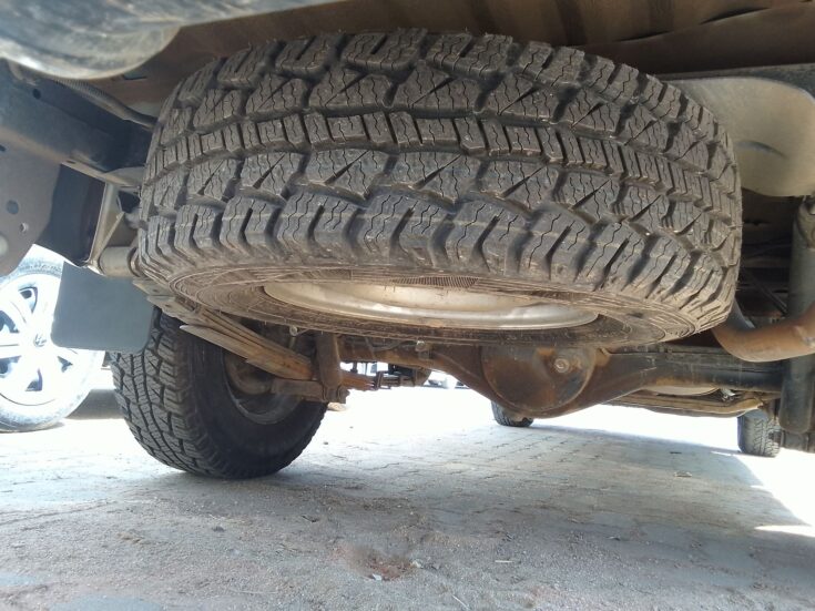 2022 GWM STEED 5 2.2 MPI WORKHORSE P/U S/C – Spare Wheel