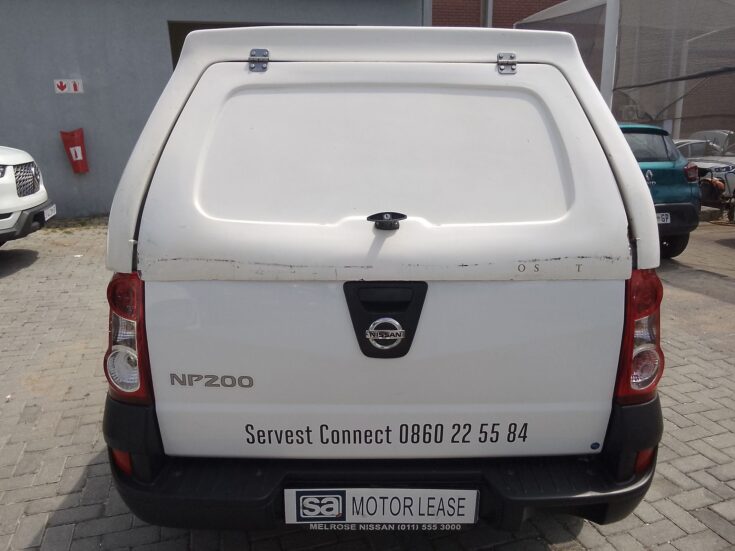 2022 NISSAN NP200 1.6 A/C SAFETY PACL P/U S/C – Back Photo