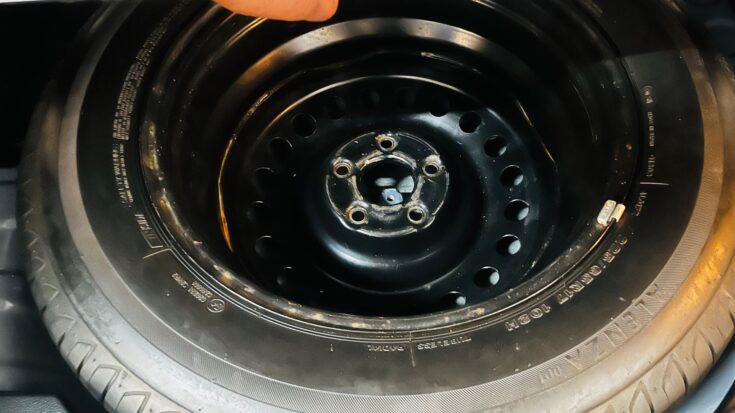 2022 NISSAN X TRAIL 2.5 ACENTA 4X4 CVT – Spare Wheel