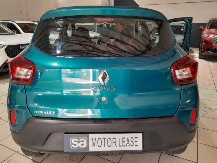 2022 RENAULT KWID DYNAMIQUE MANUAL – Back Photo