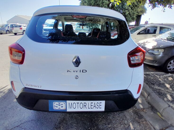 2022 RENAULT KWID DYNAMIQUE MANUAL – Back Photo