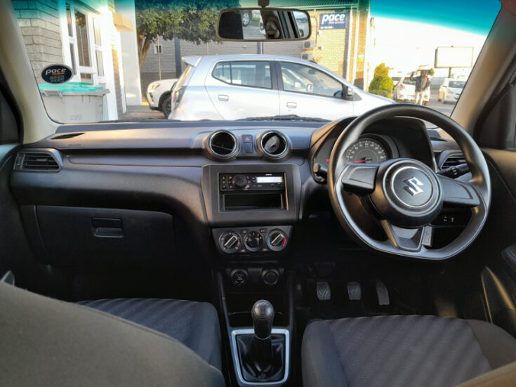 2022 SUZUKI SWIFT 1.2 GA MANUAL – Dashboard