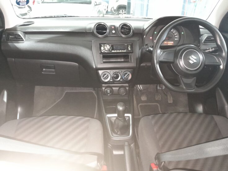 2022 SUZUKI SWIFT 1.2 GA MANUAL – Dashboard