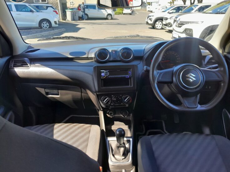 2022 SUZUKI SWIFT 1.2 GA MANUAL – Dashboard