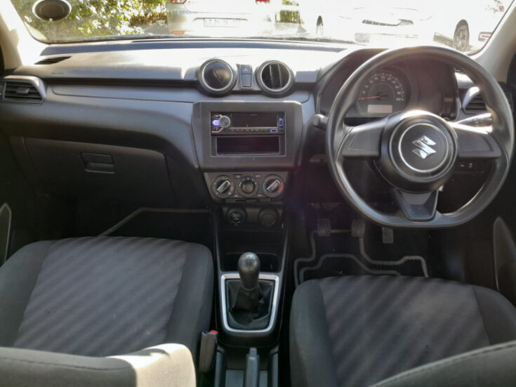 2022 SUZUKI SWIFT 1.2 GA MANUAL – Dashboard