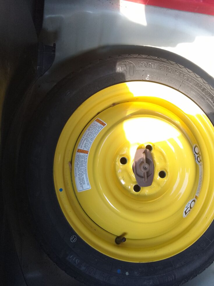 2022 SUZUKI SWIFT 1.2 GA MANUAL – Spare Wheel