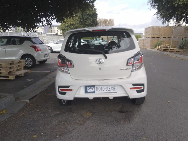 2022 TOYOTA AGYA 1.0 A/T – Back Photo